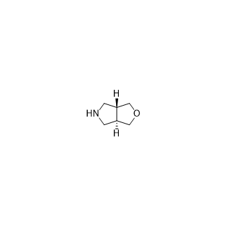 trans-Hexahydro-1H-furo[3,4-c]pyrrole Structure