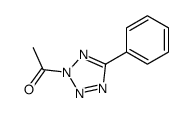 1-(5-phenyltetrazol-2-yl)ethanone结构式