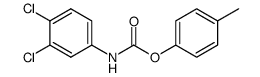 p-tolyl (3,4-dichlorophenyl)carbamate Structure