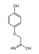 2-(4-hydroxyphenoxy)acetamide Structure