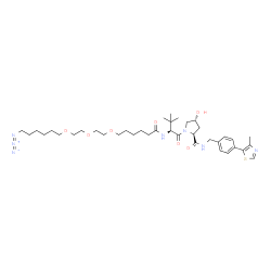 (S,R,S)-AHPC-C6-PEG3-butyl-N3图片