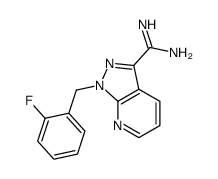 1H-Pyrazolo[3,4-b]pyridine-3-carboximidamide, 1-[(2-fluorophenyl)Methyl]- picture