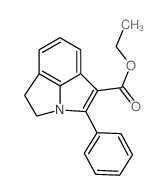ethyl 2-phenyl-4,5-dihydropyrrolo[3,2,1-hi]indole-1-carboxylate Structure