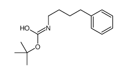 tert-butyl N-(4-phenylbutyl)carbamate结构式