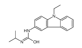 1-(9-ethylcarbazol-3-yl)-3-propan-2-ylurea Structure