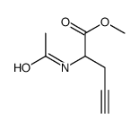 methyl 2-acetamidopent-4-ynoate结构式