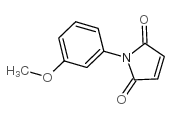 1H-Pyrrole-2,5-dione,1-(3-methoxyphenyl)- Structure