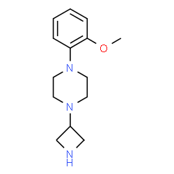 1-(3-AZETIDINYL)-4-(2-METHOXYPHENYL)-PIPERAZINE结构式