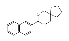 7,9-Dioxaspiro[4.5]decane, 8-(2-naphthalenyl)- structure