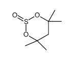 4,4,6,6-tetramethyl-1,3,2-dioxathiane 2-oxide Structure