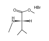 Methyl N-methyl-L-valinate hydrobromide结构式