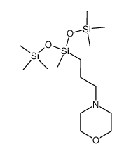 4-[3-[Bis(trimethylsilyloxy)(methyl)silyl]propyl]morpholine结构式