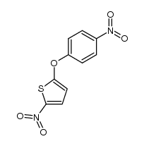 5-Nitro-2-(4-nitrophenoxy)thiophene结构式