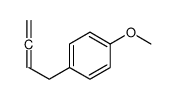 Benzene, 1-(2,3-butadienyl)-4-methoxy- (9CI) structure