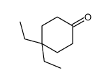 4,4-二乙基环己酮结构式