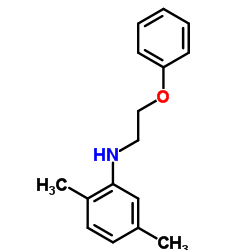 (2,5-DIMETHYL-PHENYL)-(2-PHENOXY-ETHYL)-AMINE Structure