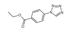 ethyl 4-(1H-tetrazol-1-yl)benzoate Structure