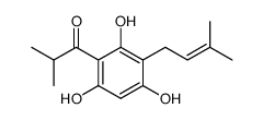 2-isobutyryl-4-prenylphloroglucinol Structure