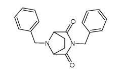 3,8-dibenzyl-3,8-diaza-bicyclo[3.2.1]octane-2,4-dione Structure