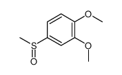 1,2-dimethoxy-4-methylsulfinylbenzene Structure