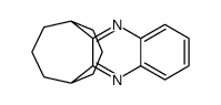 7,8,9,10-tetrahydro-6H-6,10-propano-cyclohepta[b]quinoxaline结构式