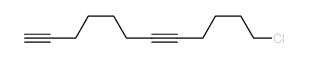 12-chlorododeca-1,7-diyne structure