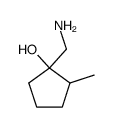 1-aminomethyl-2-methyl-cyclopentanol Structure