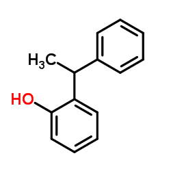 2-(1-苯基乙基)苯酚结构式