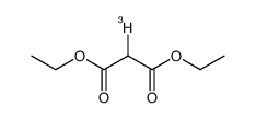 [2-(3)H1]diethyl malonate Structure