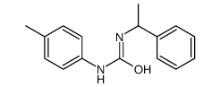 1-(4-methylphenyl)-3-(1-phenylethyl)urea Structure