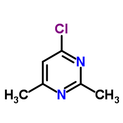4-CHLORO-2,6-DIMETHYLPYRIMIDINE structure