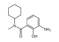 3-Amino-N-cyclohexyl-2-hydroxy-N-methylbenzamide Structure