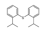 1-propan-2-yl-2-(2-propan-2-ylphenyl)sulfanylbenzene结构式