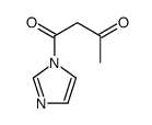 (9ci)-1-(1,3-二氧代丁基)-1H-咪唑结构式