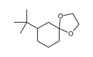 7-(1,1-dimethylethyl)-1,4-dioxaspiro[4.5]decane structure