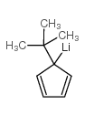 lithium tert-butylcyclopentadienide Structure