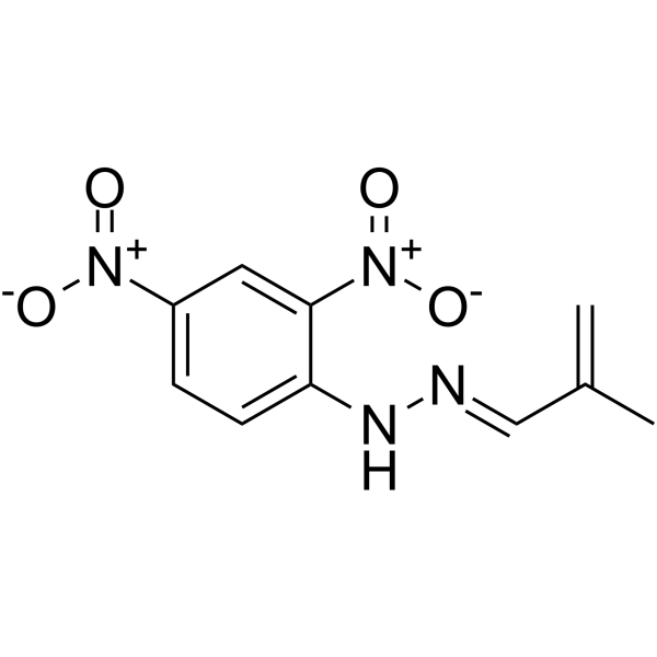 methacrolein-dnph Structure