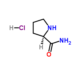 D-脯氨酰胺盐酸盐结构式
