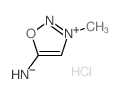 Sydnone imine, 3-methyl-, monohydrochloride结构式