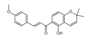 4-Methoxylonchocarpin结构式