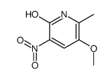 5-METHOXY-6-METHYL-3-NITROPYRIDIN-2-OL结构式