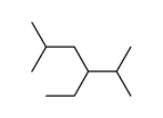 3-ethyl-2,5-dimethyl-hexane结构式