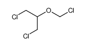 2-(chloromethoxy)-1,3-dichloropropane Structure
