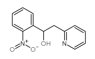 2-Pyridineethanol, a-(2-nitrophenyl)- Structure