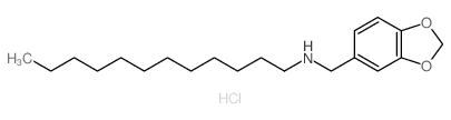 N-(benzo[1,3]dioxol-5-ylmethyl)dodecan-1-amine结构式