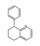 8-phenyl-5,6,7,8-tetrahydro-quinoline结构式