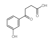 4-(3-hydroxyphenyl)-4-oxo-butanoic acid Structure