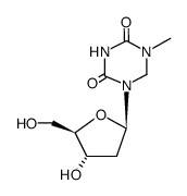 5,6-dihydro-5-azathymidine结构式