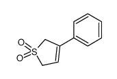 3-phenyl-2,5-dihydrothiophene 1,1-dioxide结构式