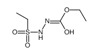 ethyl N-(ethylsulfonylamino)carbamate结构式